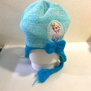 Disney Frozen Elsa Winter Hat Blue
